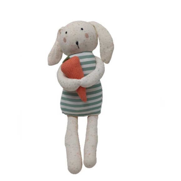 Target Pillowfort Bunny Rabbit with Carrot Figural Pillow Pal Stuffed Animal 17" - Picture 5 of 10